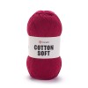 Włóczka YarnArt Cotton Soft 51 / malinowa czerwień