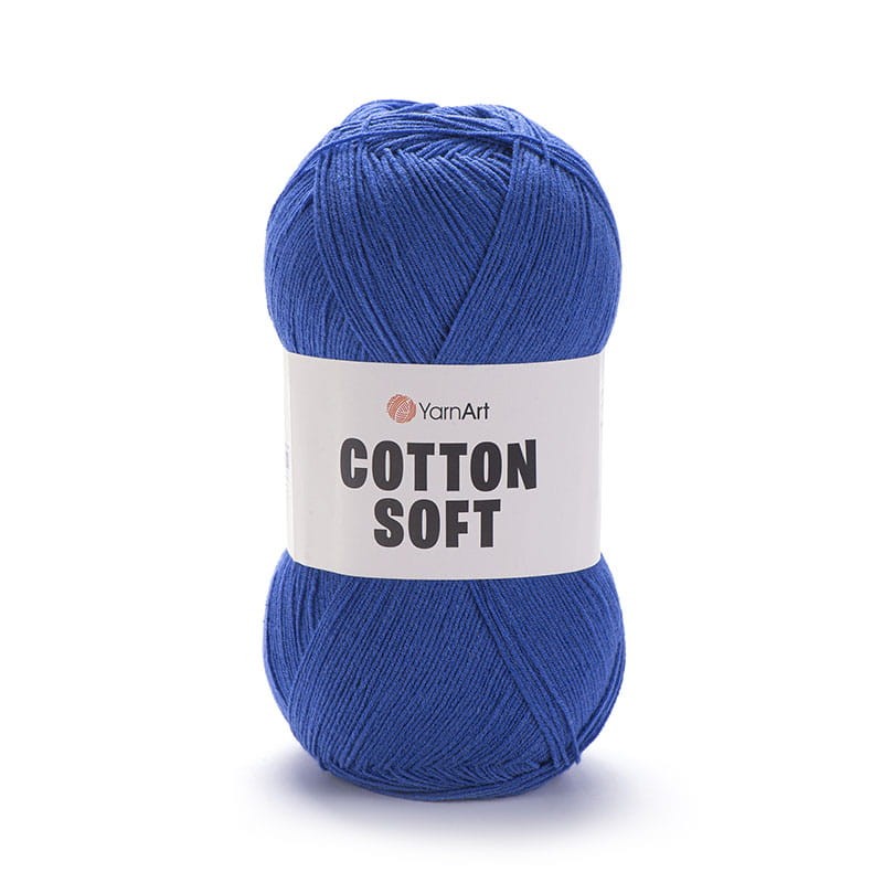 Włóczka YarnArt Cotton Soft 47 / kobalt