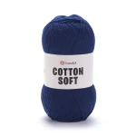 Włóczka YarnArt Cotton Soft 54 / granat