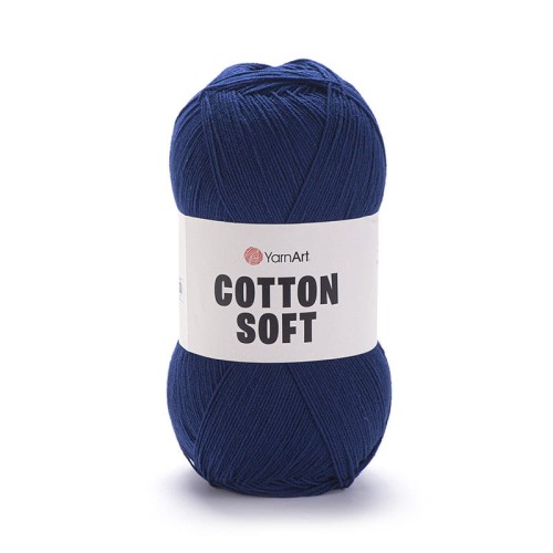 Włóczka YarnArt Cotton Soft 54 / granat
