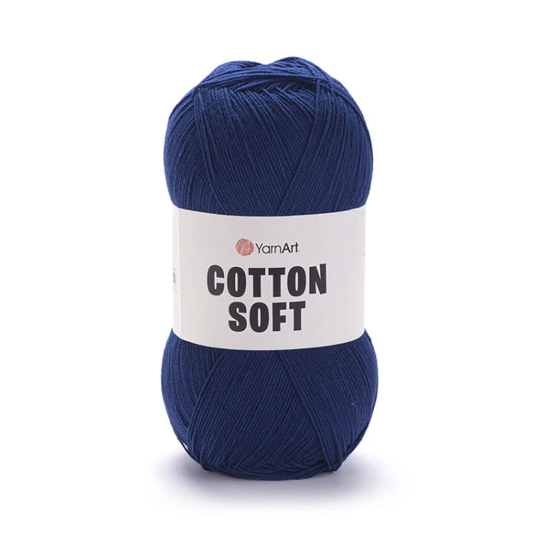 Włóczka YarnArt Cotton Soft 54 / granat