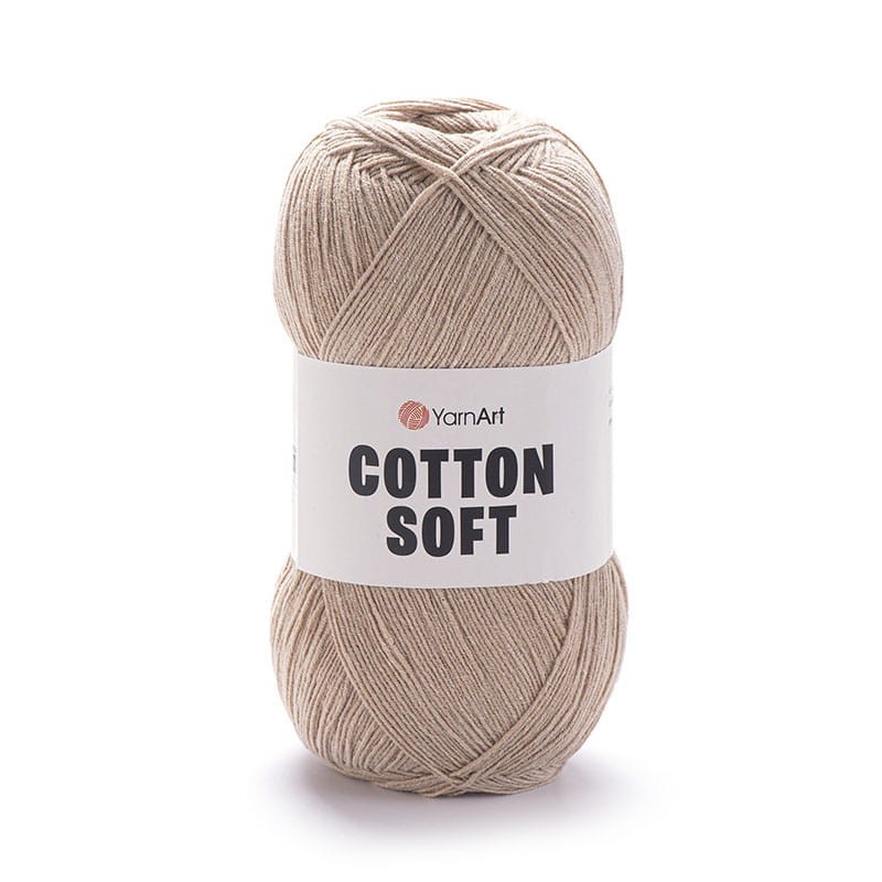 Włóczka YarnArt Cotton Soft 87 / cappuccino