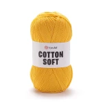 Włóczka YarnArt Cotton Soft 35 / żółty