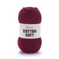 Włóczka YarnArt Cotton Soft 66 / burgund