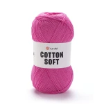 Włóczka YarnArt Cotton Soft 42 / róż