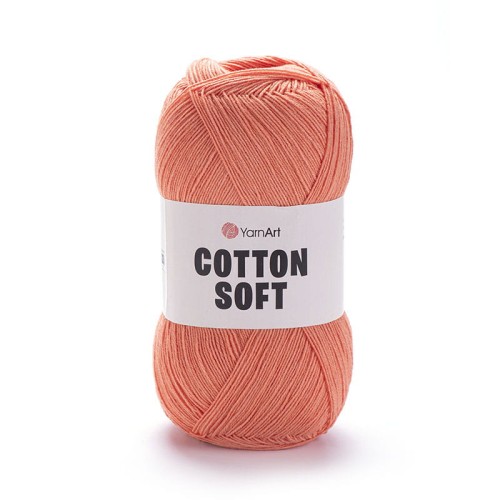 Włóczka YarnArt Cotton Soft 23 / brzoskwinia