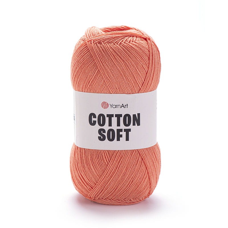 Włóczka YarnArt Cotton Soft 23 / brzoskwinia