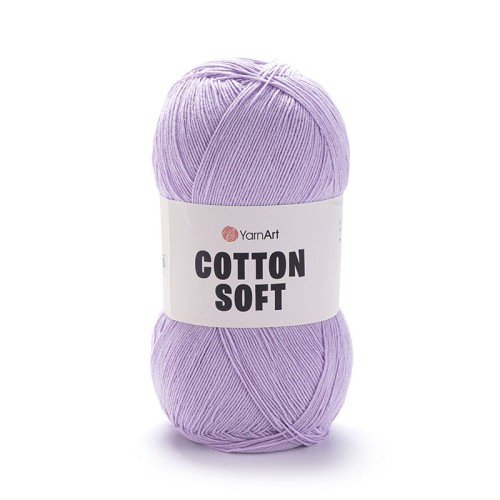 Włóczka YarnArt Cotton Soft 19 / fiołek