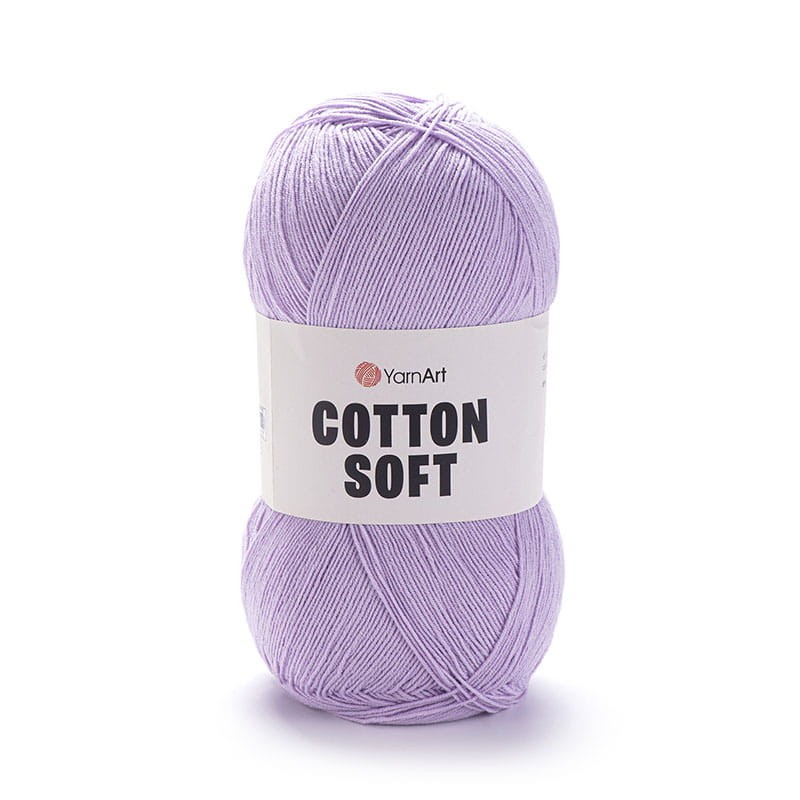 Włóczka YarnArt Cotton Soft 19 / fiołek