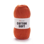 Włóczka YarnArt Cotton Soft 85 / rdza