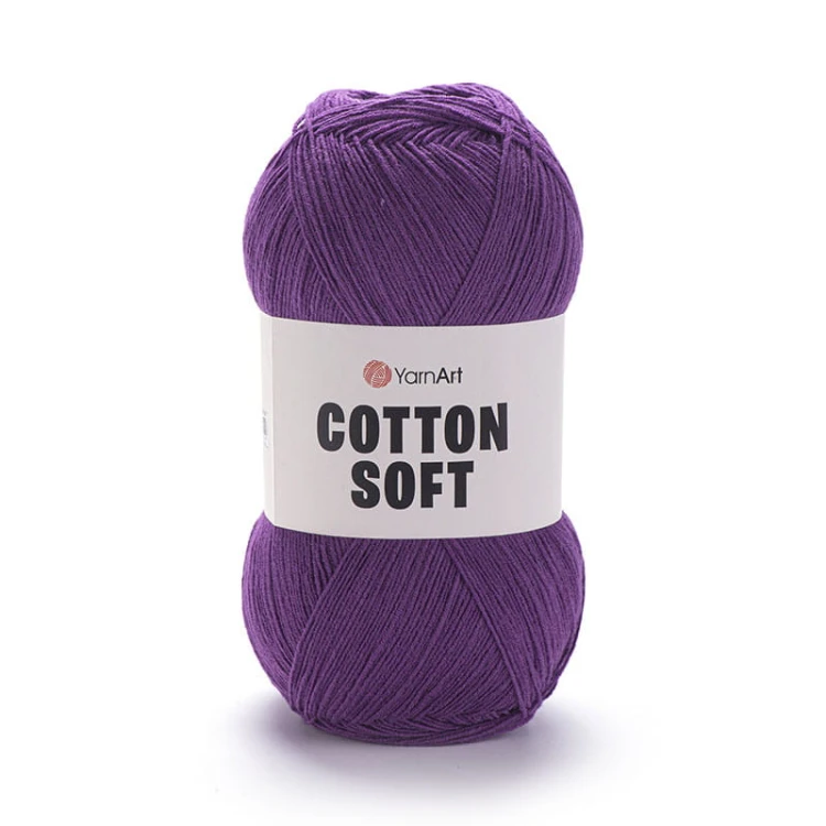 Włóczka YarnArt Cotton Soft 50 / fiolet