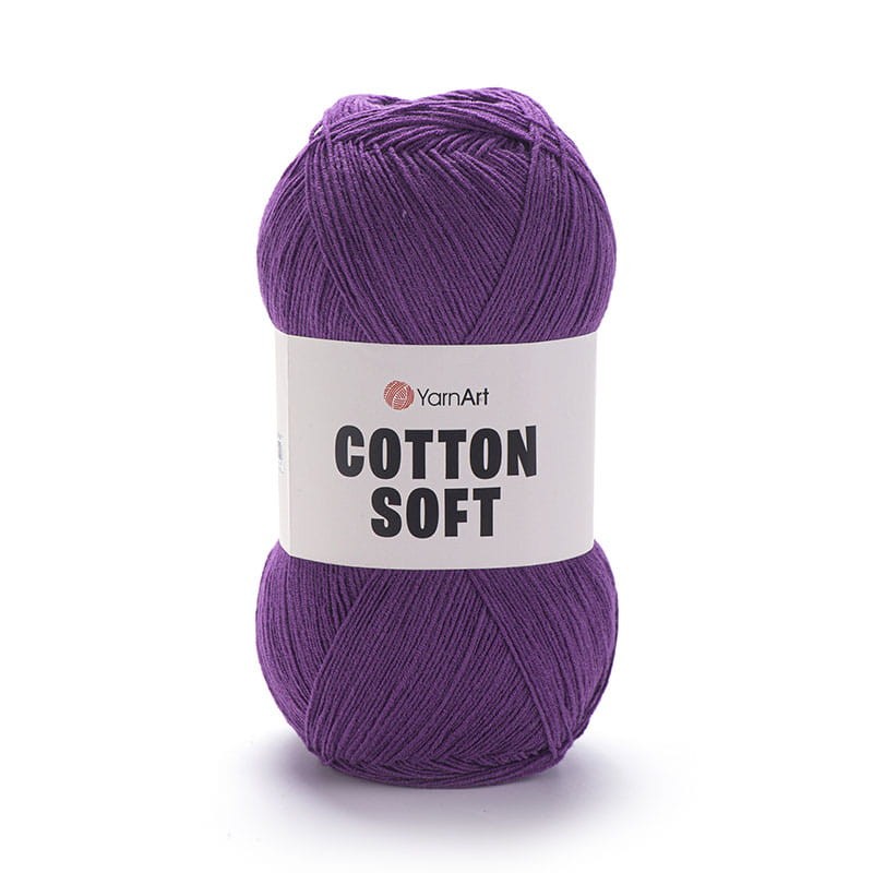 Włóczka YarnArt Cotton Soft 50 / fiolet