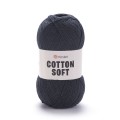 Włóczka YarnArt Cotton Soft 28 / ciemny szary melanż