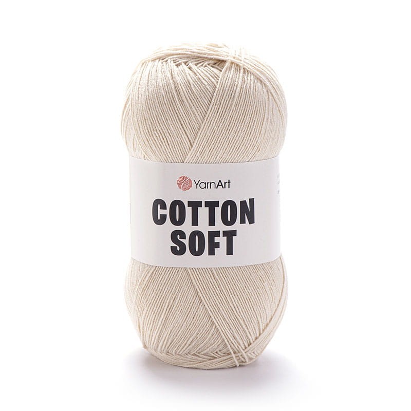 Włóczka YarnArt Cotton Soft 05 / jasny beż