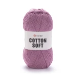 Włóczka YarnArt Cotton Soft 65 / jasny fiolet