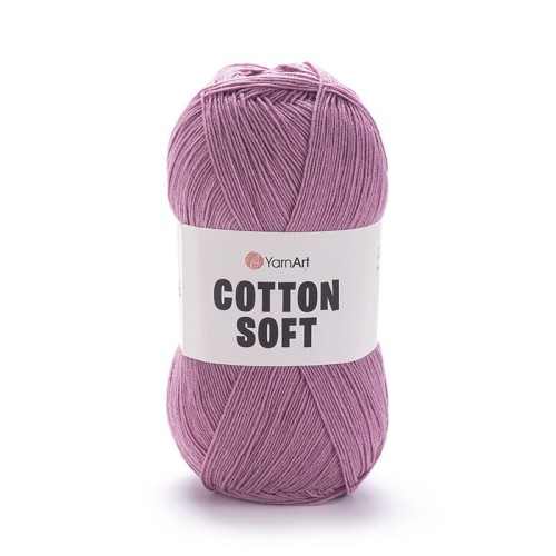Włóczka YarnArt Cotton Soft 65 / jasny fiolet
