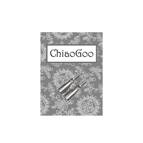 Adapter / przejściówka do drutów ChiaoGoo gwint LARGE do SMALL / 2 szt.