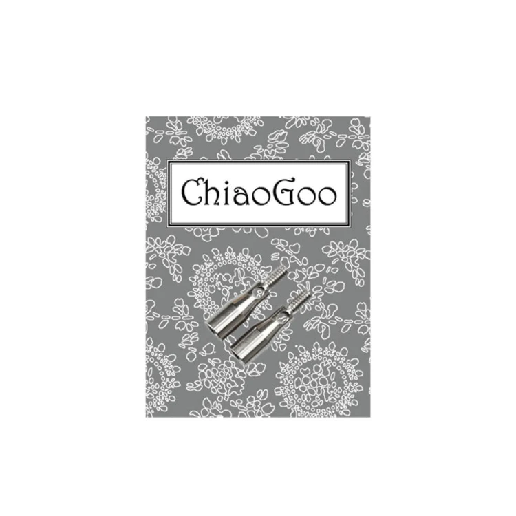 Adapter / przejściówka do drutów ChiaoGoo gwint LARGE do SMALL / 2 szt.