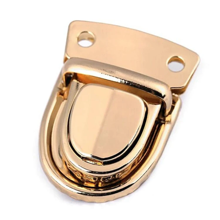 Zapięcie do torebki / metal / złote / 30 x 40 mm / 930484