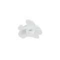 Guzik biały królik / Rico Design / 1,5 x 1,3 cm / 4 szt