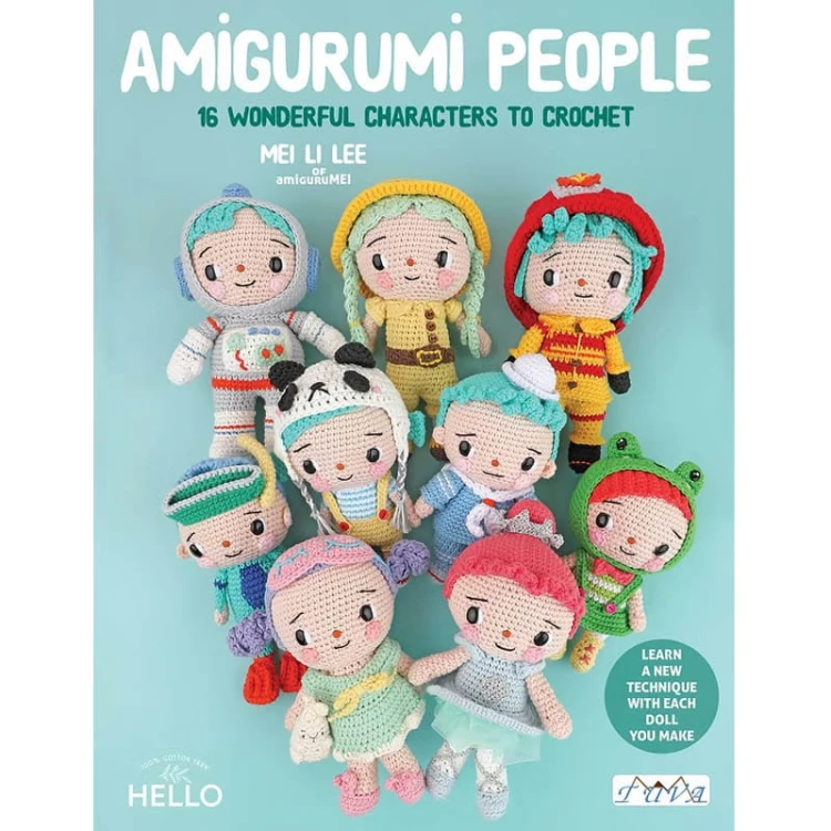 Książka Amigurumi People - w języku angielskim