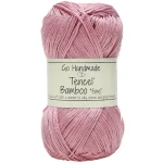 Włóczka Go Handmade Tencel Bamboo "fine" 17356 / stara róża