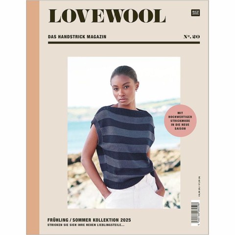 Magazyn Rico Design Lovewool 20 Spring / Summer collection 2025 - w języku angielskim