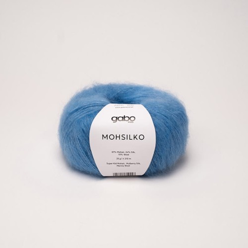 Włóczka Gabo Wool Mohsilko 4444 / błękit