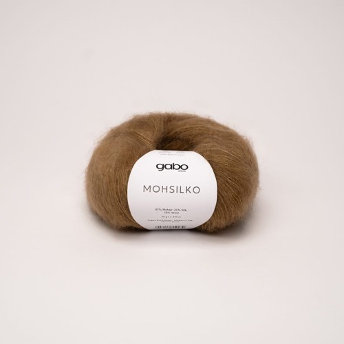 Włóczka Gabo Wool Mohsilko 4134 / jasny brąz
