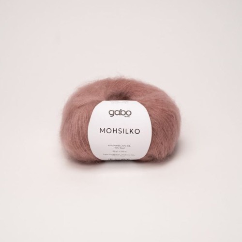 Włóczka Gabo Wool Mohsilko 4591 / pudrowy róż