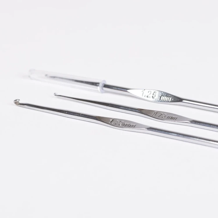 Szydełko Drops Basic Steel 1,5 mm - stal