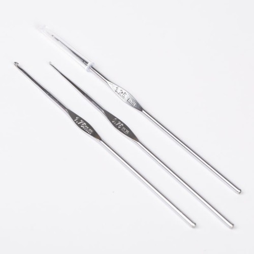 Szydełko Drops Basic Steel 1,5 mm - stal