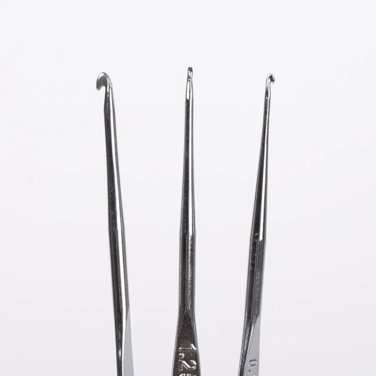 Szydełko Drops Basic Steel 1,5 mm - stal