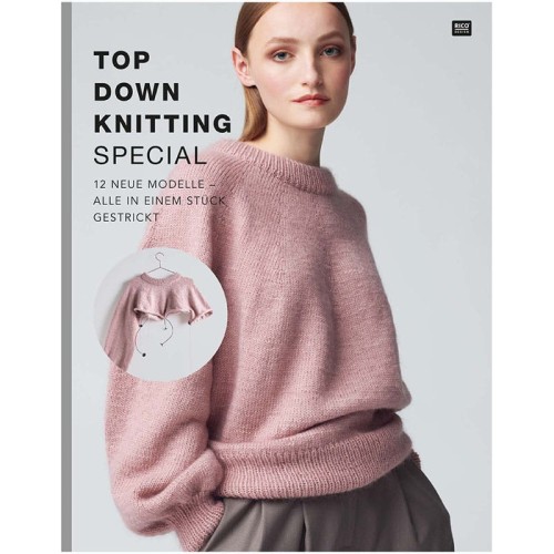 Magazyn Rico Design Top Down Knitting - w języku angielskim