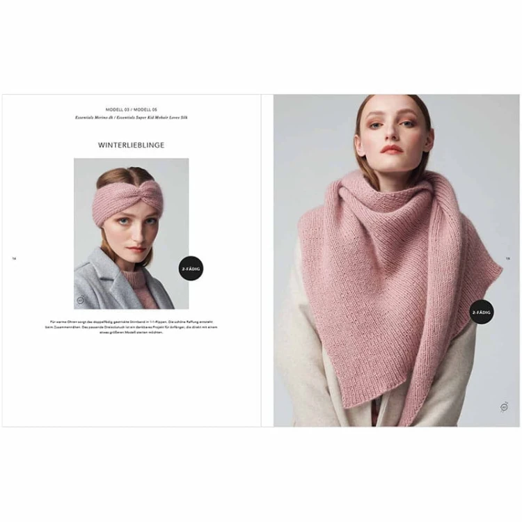 Magazyn Rico Design Top Down Knitting - w języku angielskim