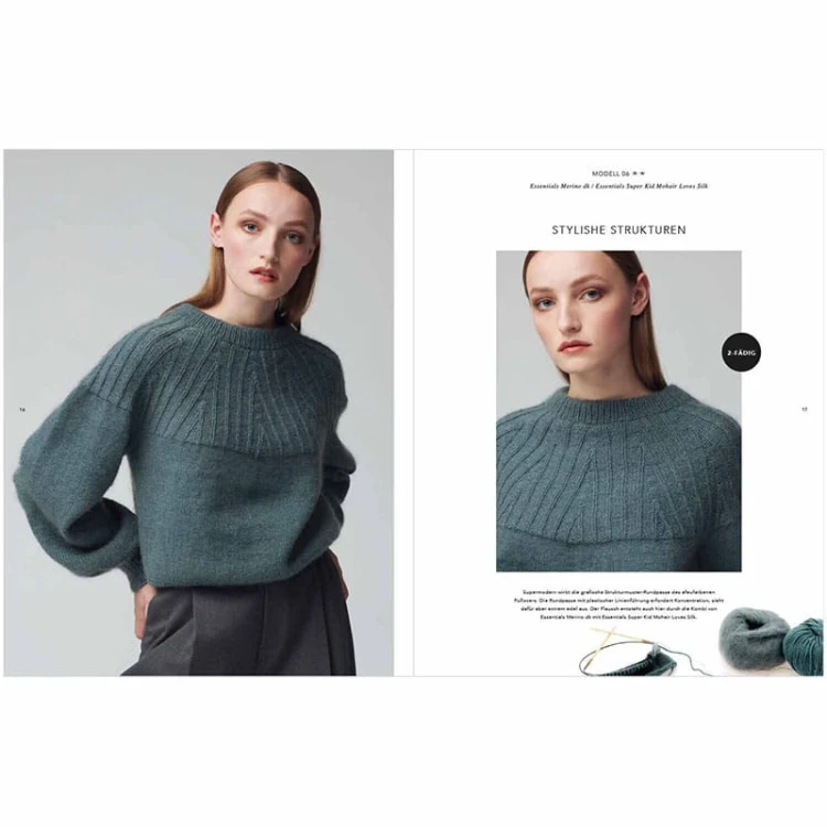 Magazyn Rico Design Top Down Knitting - w języku angielskim