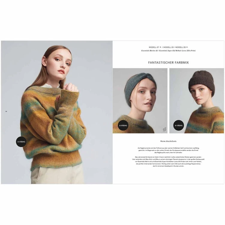 Magazyn Rico Design Top Down Knitting - w języku angielskim