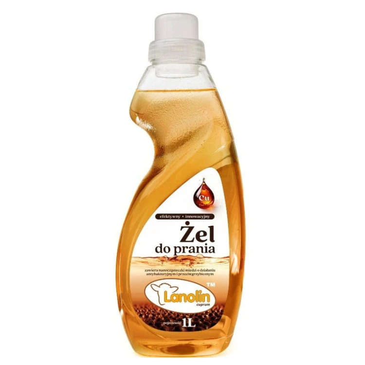 Płyn do prania tkanin i wełny Lanolin Cuprum / 1L