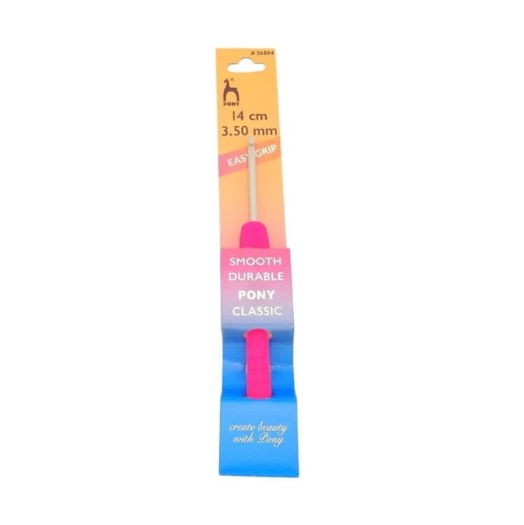 Szydełko PONY Easy Grip z ergonomiczną rączką 3,5 mm