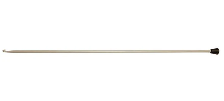 Szydełko afgańskie tunezyjskie KnitPro aluminium szare 30 cm