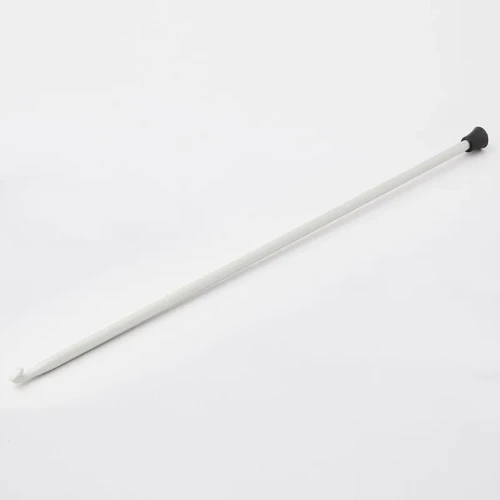 Szydełko afgańskie tunezyjskie KnitPro aluminium szare 30 cm