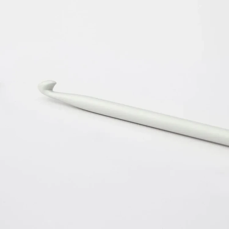 Szydełko afgańskie tunezyjskie KnitPro aluminium szare 30 cm
