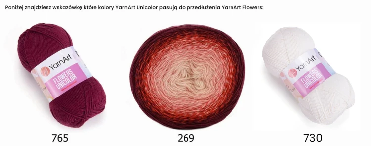 Włóczka YarnArt Flowers - 269