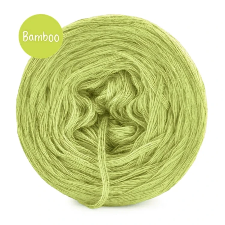 KOKONEK_Bamboo - awokado / 4 nitki / 400 m / 80 g - GOTOWY