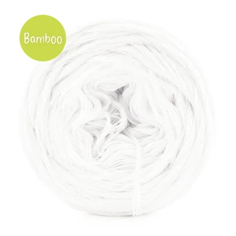 KOKONEK Bamboo - biel / 4 nitki / 400 m / 80 g - GOTOWY