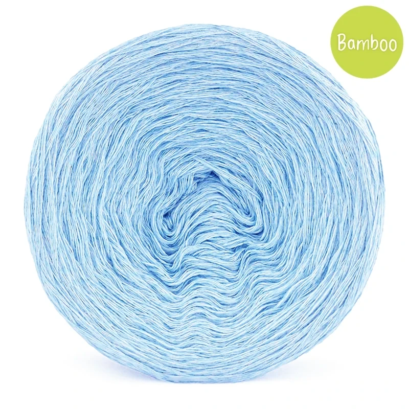 KOKONEK Bamboo - błękit / 4 nitki / 1200 m / 240 g - GOTOWY
