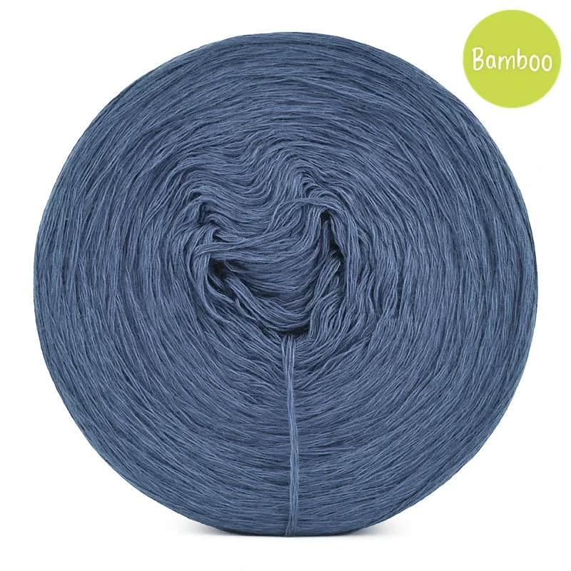 KOKONEK Bamboo - ciemny denim / 4 nitki / 1200 m / 240 g - GOTOWY