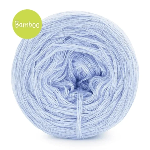KOKONEK_Bamboo - jasne indygo / 4 nitki / 400 m / 80 g - GOTOWY