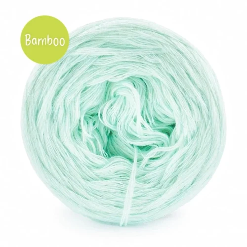 KOKONEK_Bamboo - mięta / 4 nitki / 400 m / 80 g - GOTOWY
