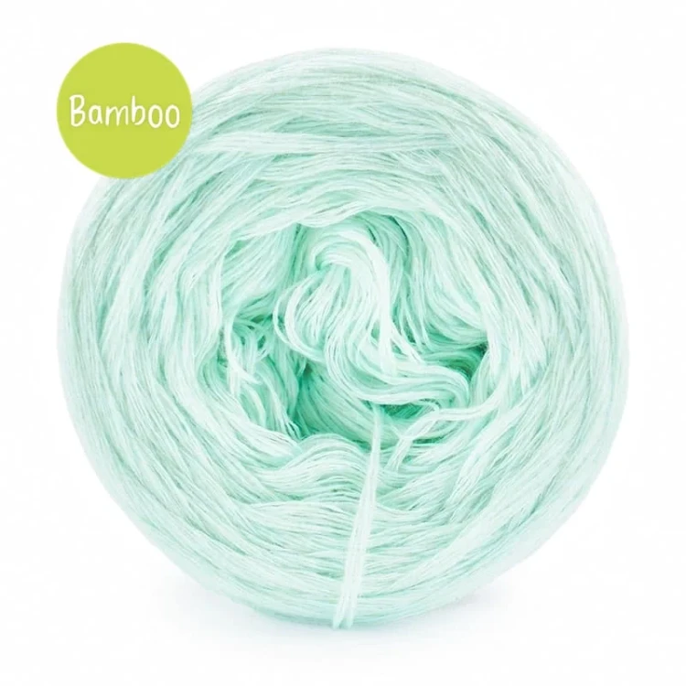 KOKONEK_Bamboo - mięta / 4 nitki / 400 m / 80 g - GOTOWY